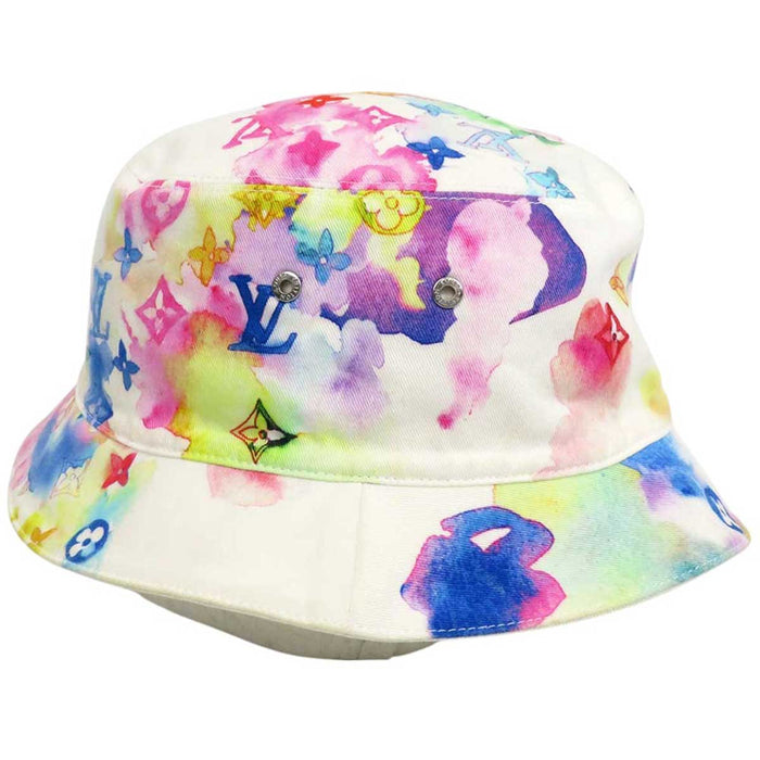 LOUIS VUITTON 
LV コットン 
モノグラムウォーター リバーシブル バケットハット