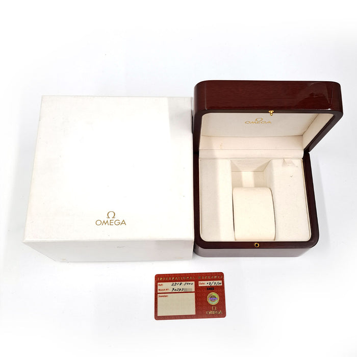 OMEGA Seamaster Aqua Terra with box and warranty card