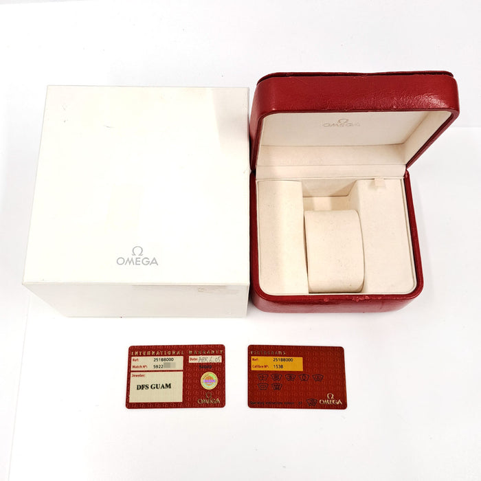 OMEGA Seamaster Aqua Terra with box and warranty card