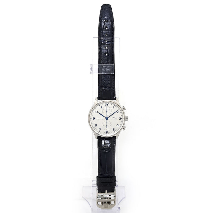 IWC 
Portuguese Chronograph 
With box and warranty card