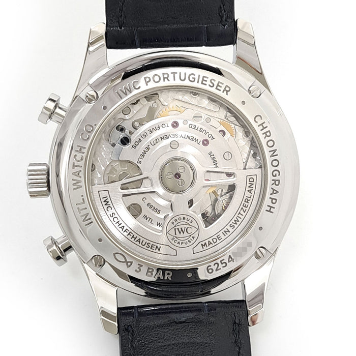 IWC 
Portuguese Chronograph 
With box and warranty card