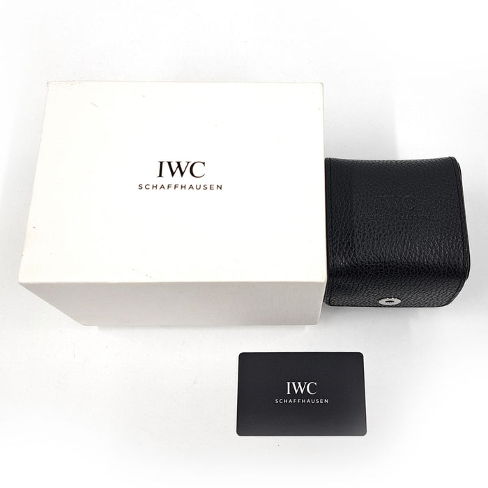 IWC 
Portuguese Chronograph 
With box and warranty card