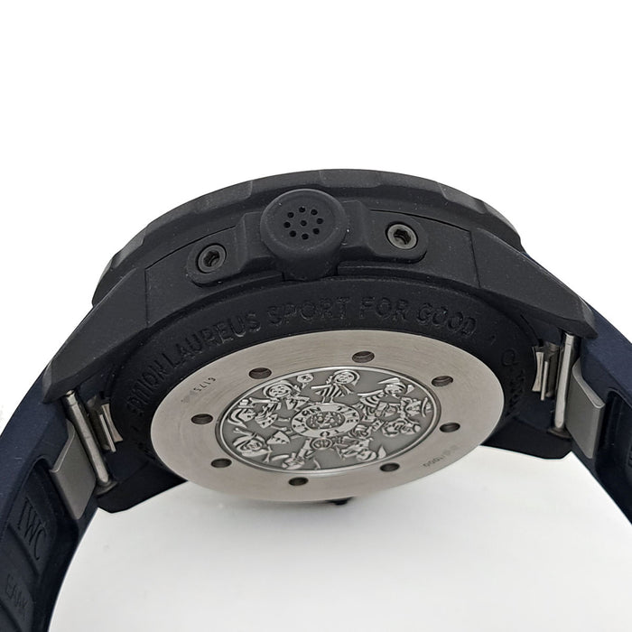 IWC 
Aquatimer Chronograph Laureus for Good 
With box and warranty card