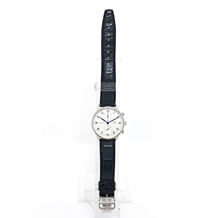 IWC 
Portuguese Chronograph 
With box and warranty card