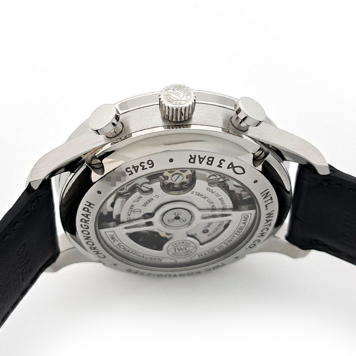 IWC 
Portuguese Chronograph 
With box and warranty card