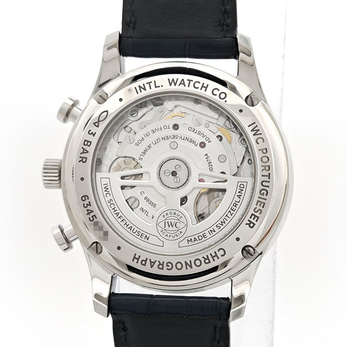 IWC 
Portuguese Chronograph 
With box and warranty card