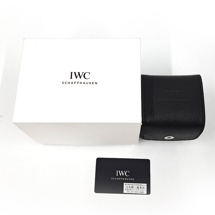 IWC 
Portuguese Chronograph 
With box and warranty card