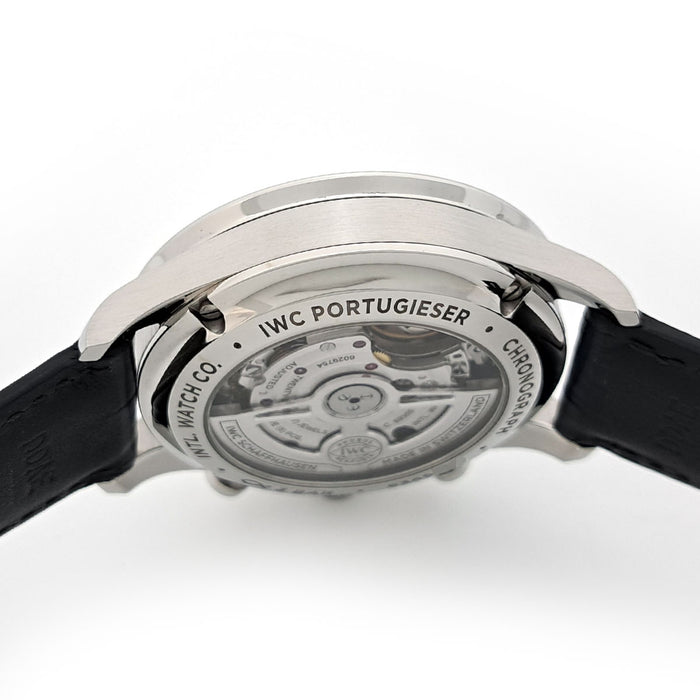 IWC 
Portuguese Chronograph 
With box and warranty card