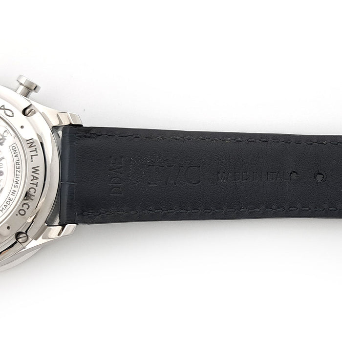 IWC 
Portuguese Chronograph 
With box and warranty card