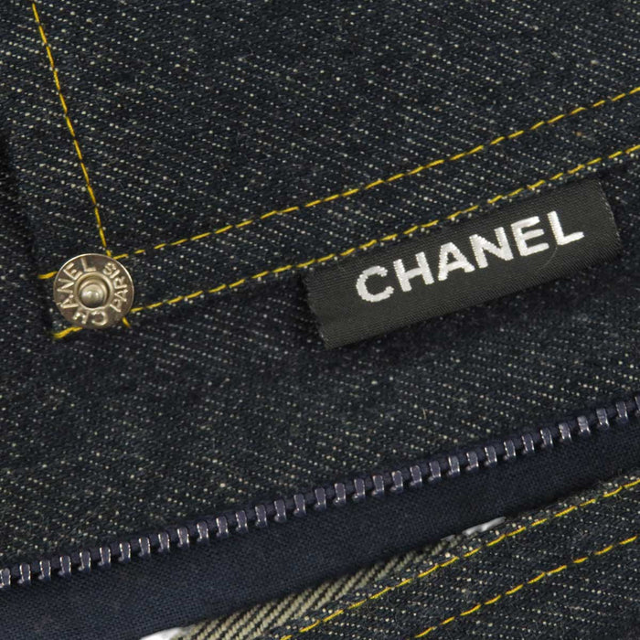 CHANEL
Logo COCO CC Coco Button 04274 Cotton
Coco Mark Denim Mini Skirt