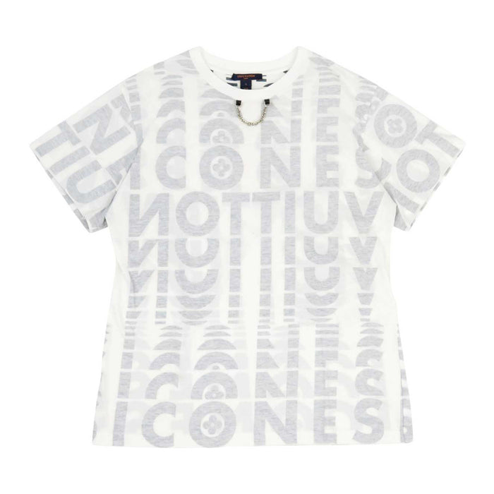 LOUIS VUITTON
LV Icon Chain Cotton Lining Print
Logo Reverse Signature Short Sleeve T-Shirt