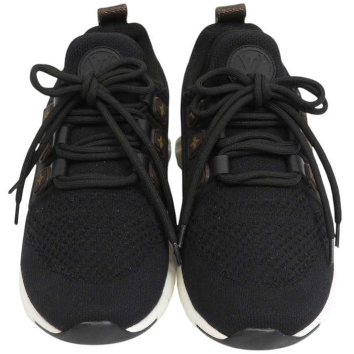 LOUIS VUITTON 
LV ロゴ モノグラム レザー ファブリック 
アフターゲームライン メッシュ スニーカー