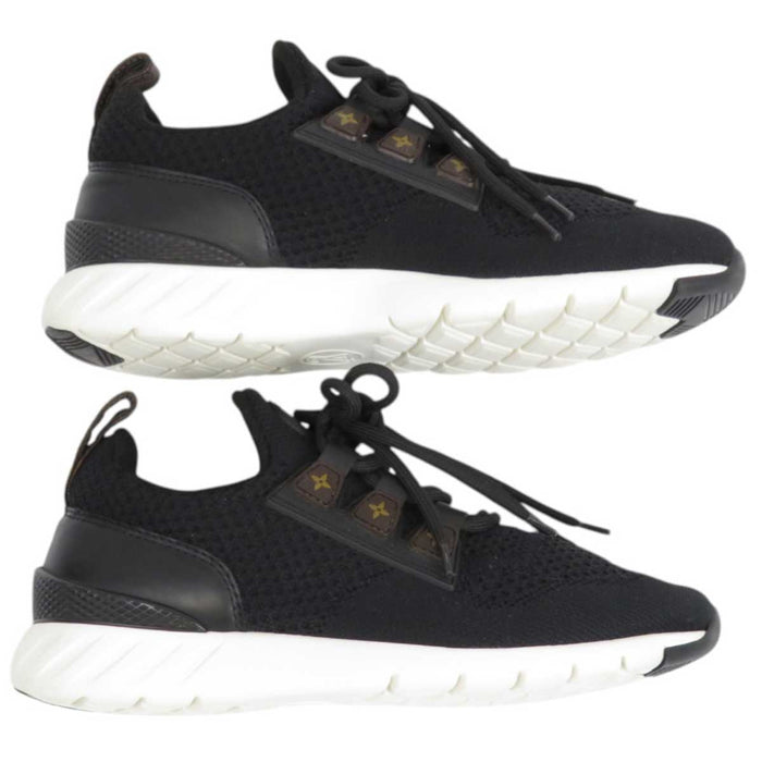 LOUIS VUITTON
LV Logo Monogram Leather Fabric
Aftergame Line Mesh Sneakers