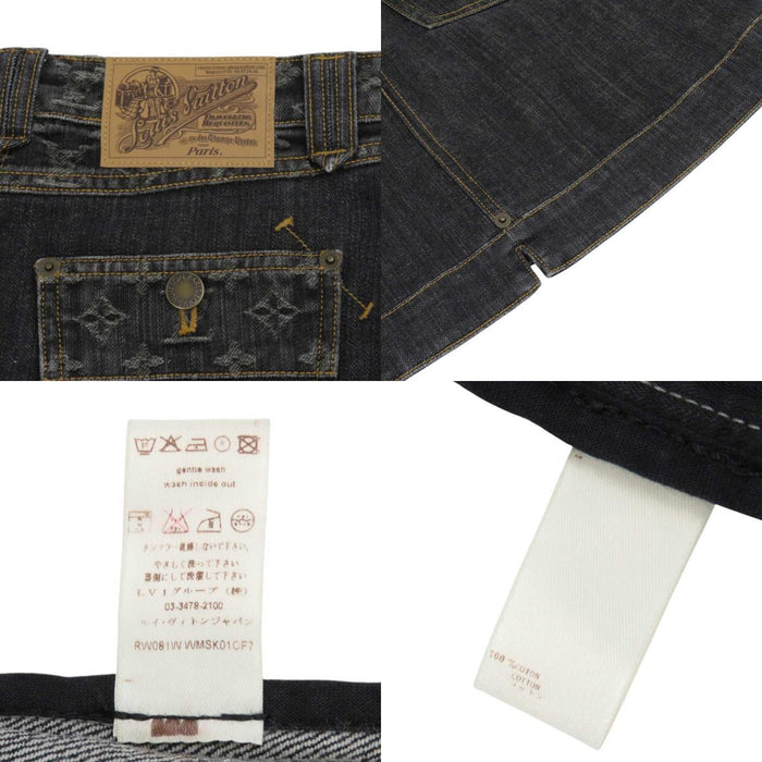 LOUIS VUITTON
LV Logo RW081WWMSK01CF7
Denim Mini Skirt
Monogram Denim
