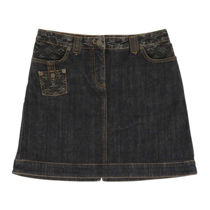 LOUIS VUITTON
LV Logo RW081WWMSK01CF7
Denim Mini Skirt
Monogram Denim
