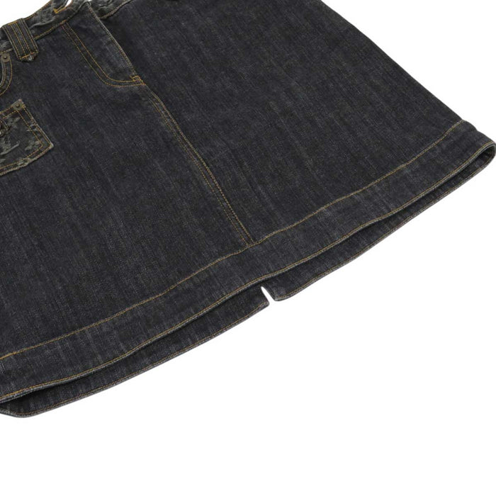 LOUIS VUITTON
LV Logo RW081WWMSK01CF7
Denim Mini Skirt
Monogram Denim