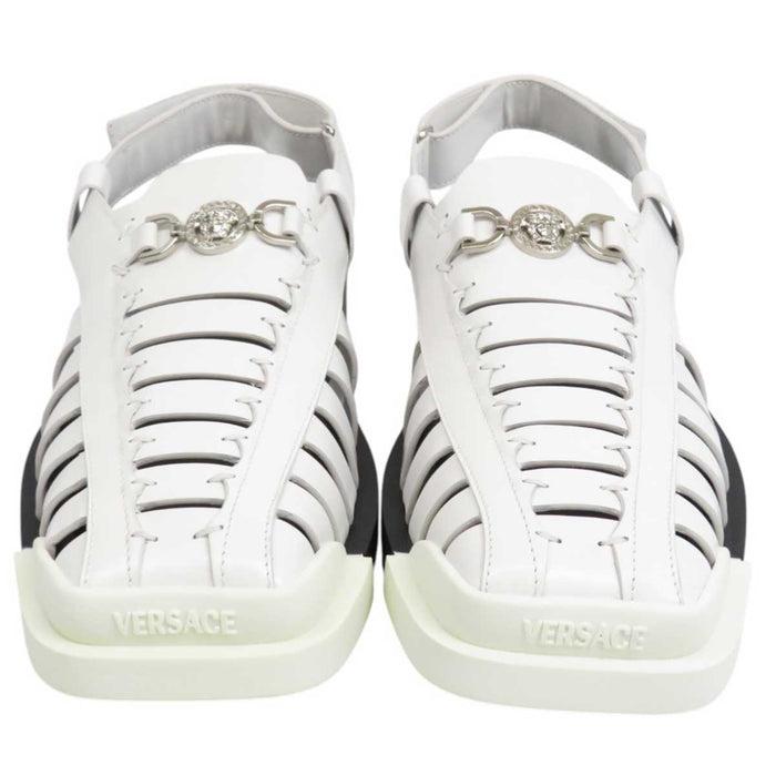 VERSACE
Flat Sandals
Medusa Sling Buckle Flat Leather Sandals