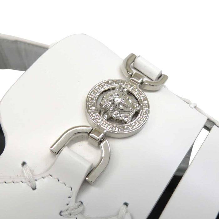 VERSACE
Flat Sandals
Medusa Sling Buckle Flat Leather Sandals