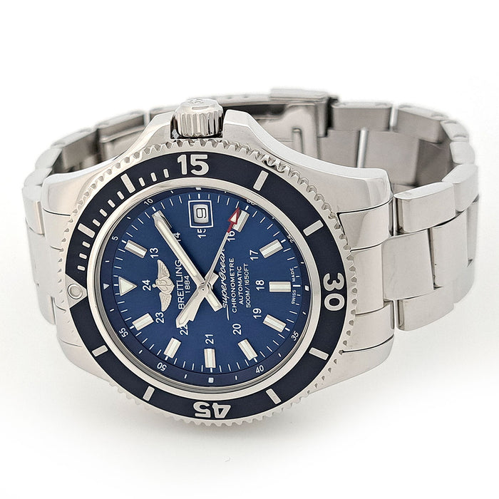 BREITLING 
Superocean II 42 
With box and warranty card Superocean 2