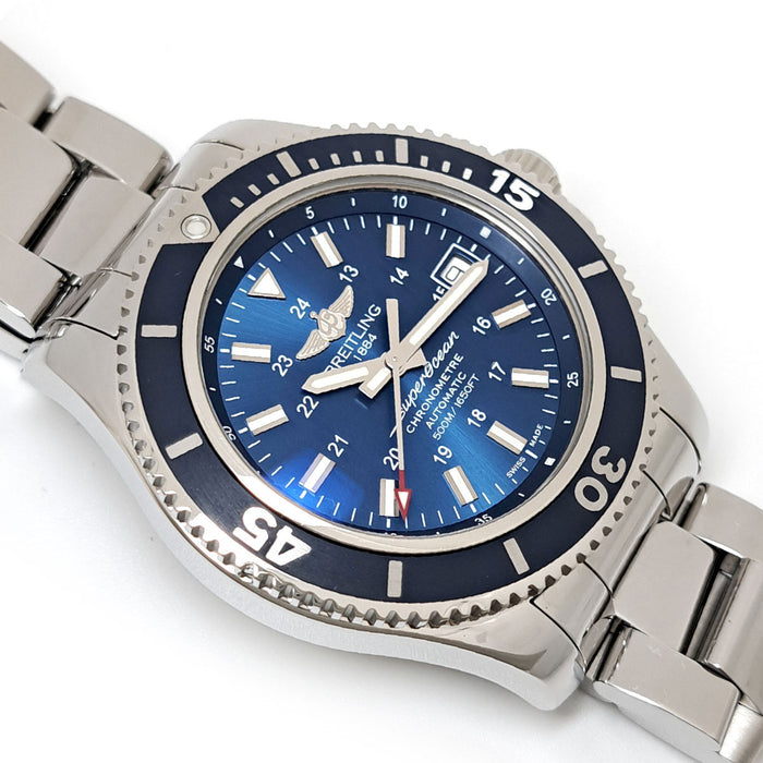 BREITLING 
Superocean II 42 
With box and warranty card Superocean 2