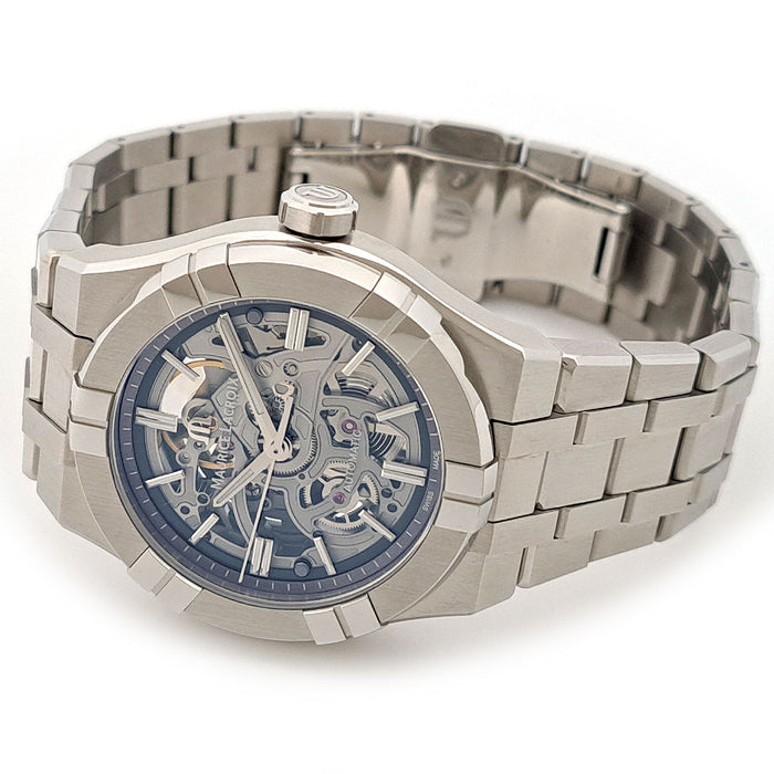 MAURICE LACROIX 
Icône Automatique Squelette 
Avec boîte et garantie