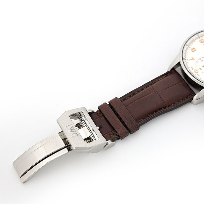 IWC 
Portuguese Chronograph 
With Warranty Card