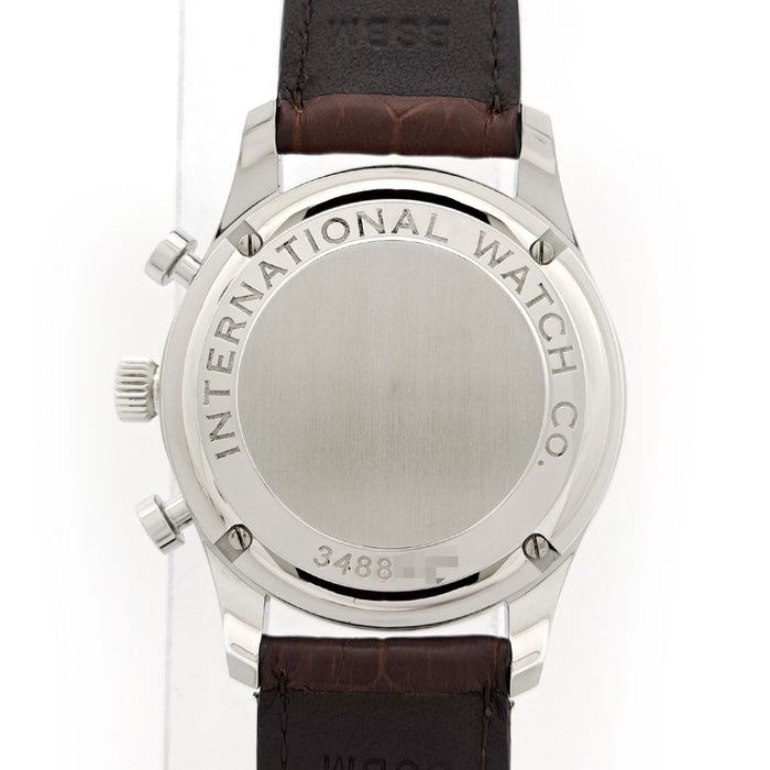IWC 
Portuguese Chronograph 
With Warranty Card