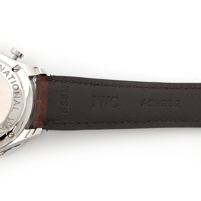 IWC 
Portuguese Chronograph 
With Warranty Card