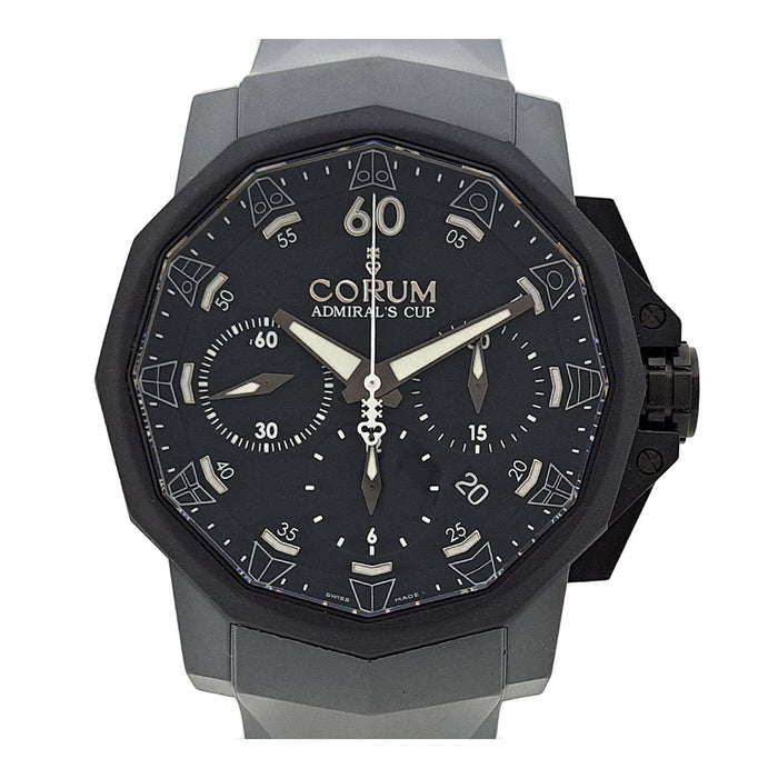 CORUM 
アドミラルズカップ チャレンジャー44 クロノグラフ 
箱ギャラ付