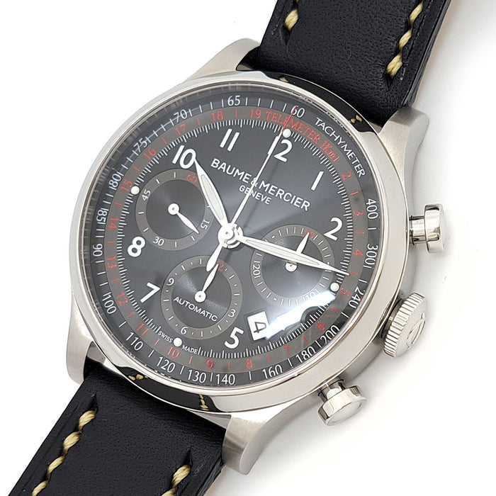 Baume & Mercier 
Capeland Chronographe 
Avec boîte et garantie