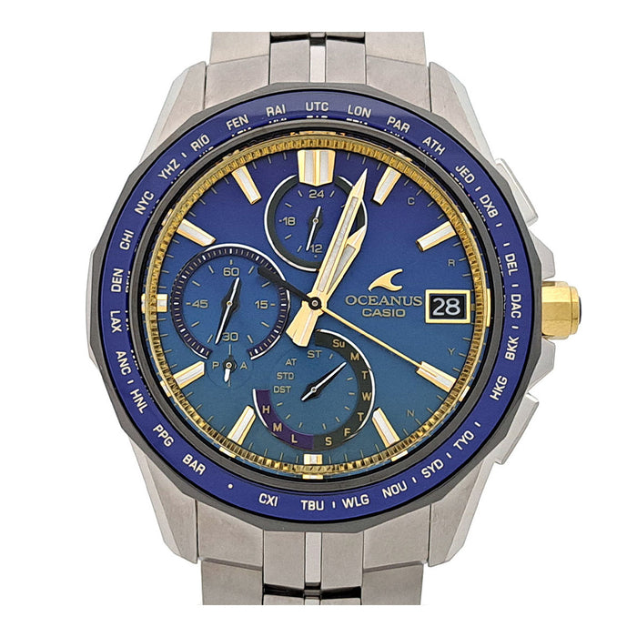 CASIO 
OCEANUS 50° anniversario 
con scatola e garanzia