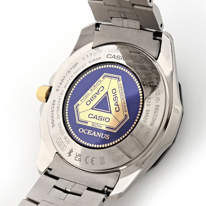 CASIO 
OCEANUS 50° anniversario 
con scatola e garanzia