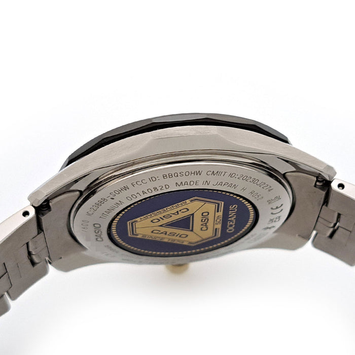 CASIO 
OCEANUS 50° anniversario 
con scatola e garanzia