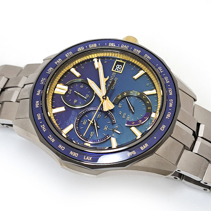 CASIO 
OCEANUS 50° anniversario 
con scatola e garanzia
