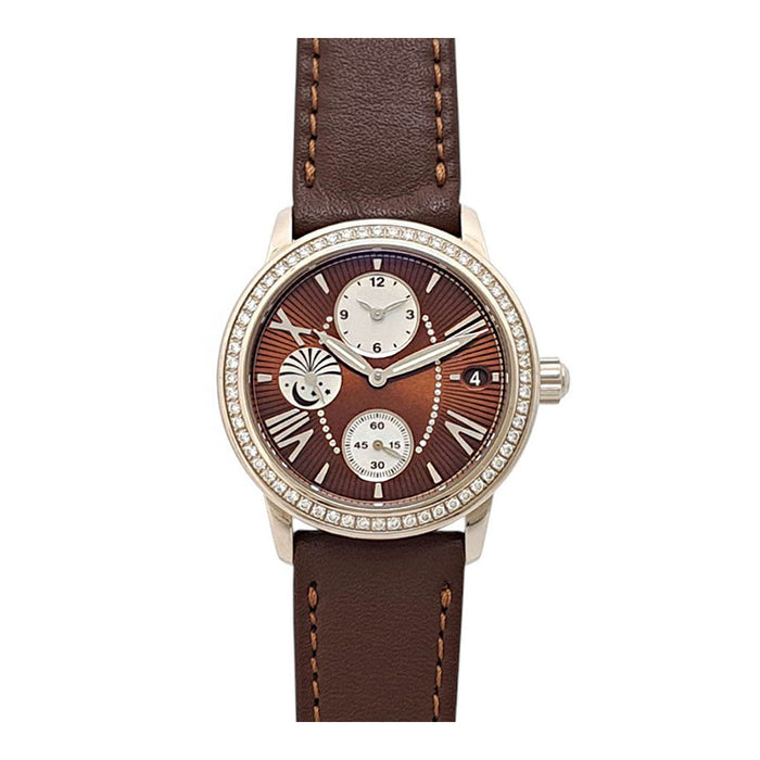 Blancpain 
Woman Diamond Bezel 
With Box and Guarantee Card