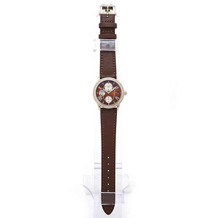Blancpain 
Woman Diamond Bezel 
With Box and Guarantee Card