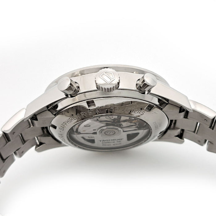 TAG HEUER
Carrera Tachymeter Chronograph
With Box and Warranty Card