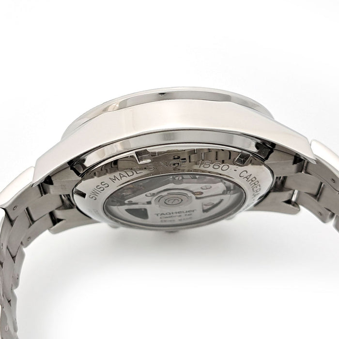 TAG HEUER
Carrera Tachymeter Chronograph
With Box and Warranty Card