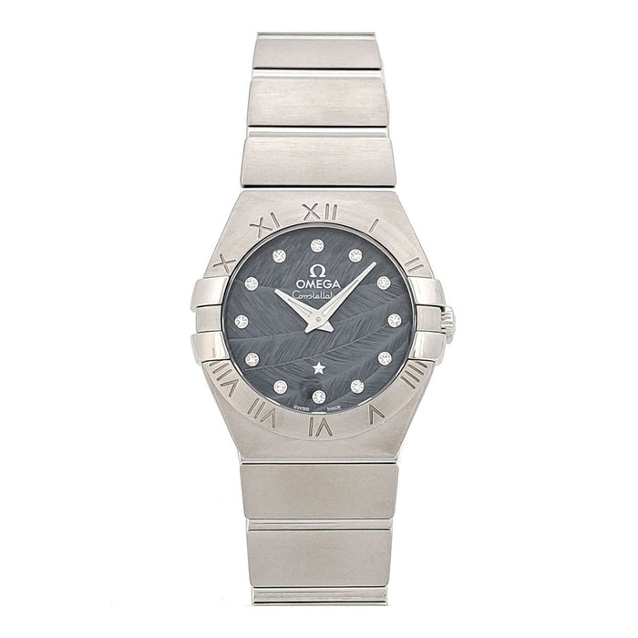 OMEGA 
Costellazione Blush Feather 12P Diamanti 
Con scatola e garanzia