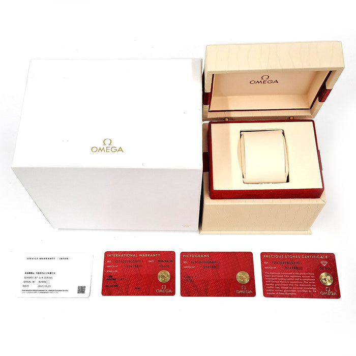OMEGA
Constellation Blush Feather 12P Diamond
With Box and Warranty Card