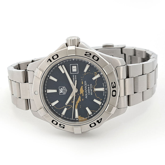 TAG HEUER 
Aquaracer 加勒比海特别版 
箱ギャラ付