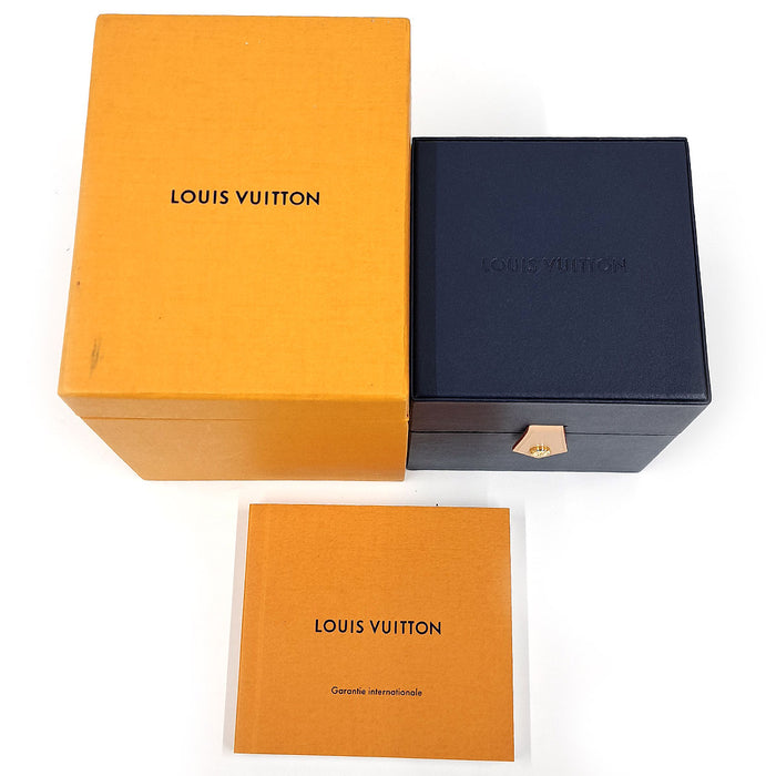 LOUIS VUITTON 
タンブール ムーン デュアルタイム 
箱ギャラ付