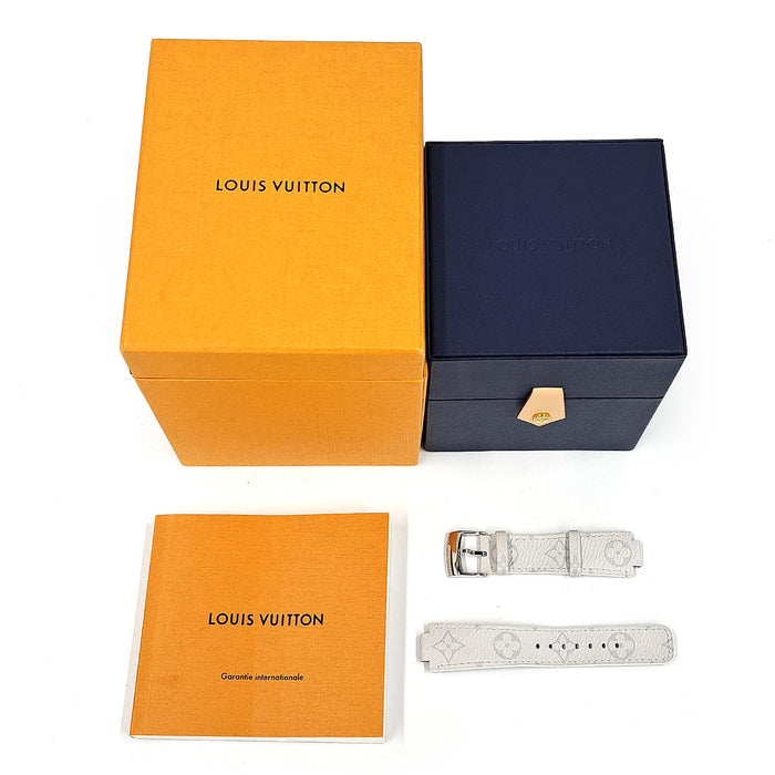 LOUIS VUITTON 
Tambour Moonstar 
Avec boîte et certificat d'authenticité