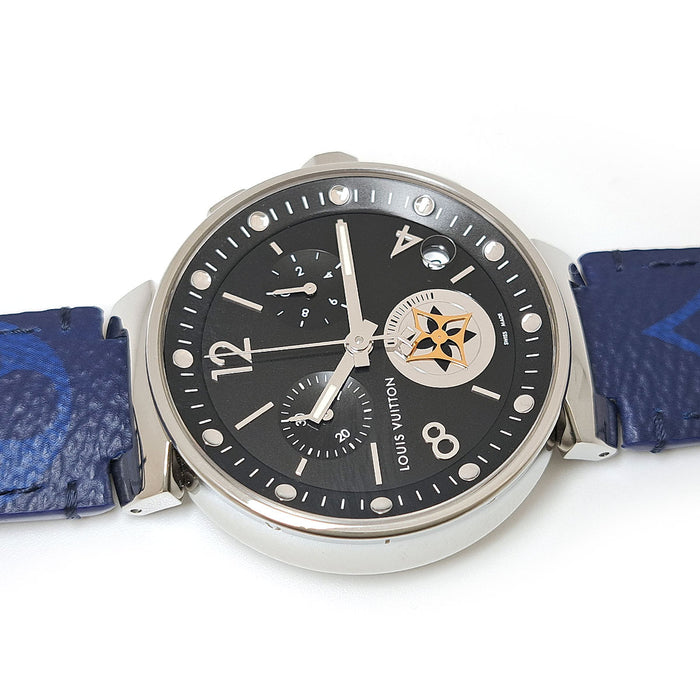 LOUIS VUITTON 
Tambour Moonstar 
Avec boîte et certificat d'authenticité