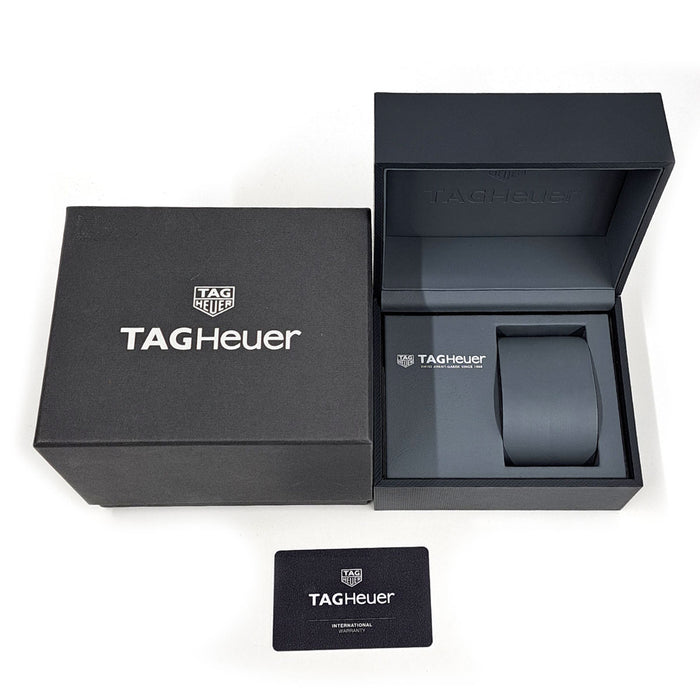 TAG HEUER 
カレラ キャリバー ホイヤー02 クロノグラフ 
箱ギャラ付