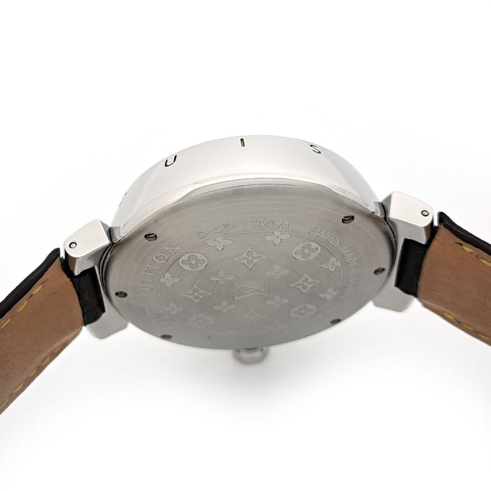 LOUIS VUITTON 
Tambour Chronograph 
With Box and Guarantee Card