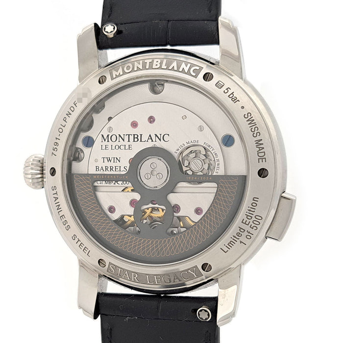 MONTBLANC 
Star Legacy Nicolas Rieussec Chronograph 
With Warranty Card