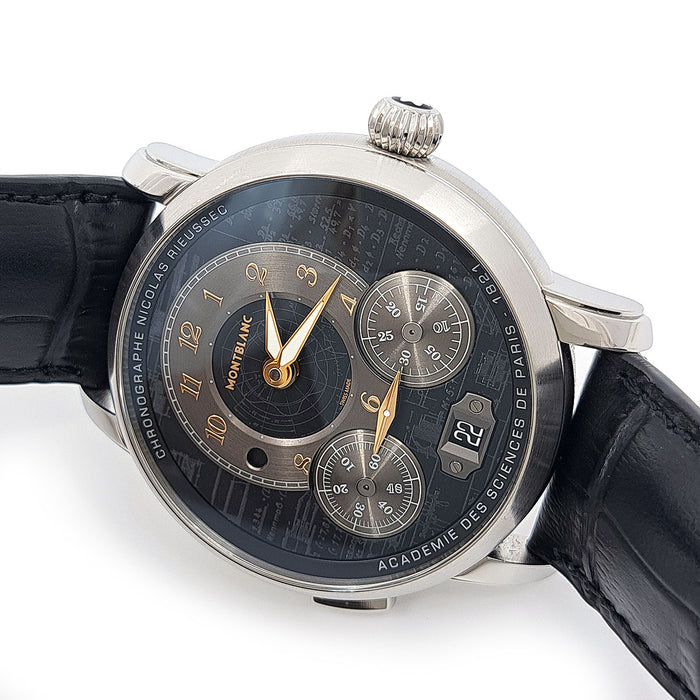 MONTBLANC 
Star Legacy Nicolas Rieussec Chronograph 
With Warranty Card