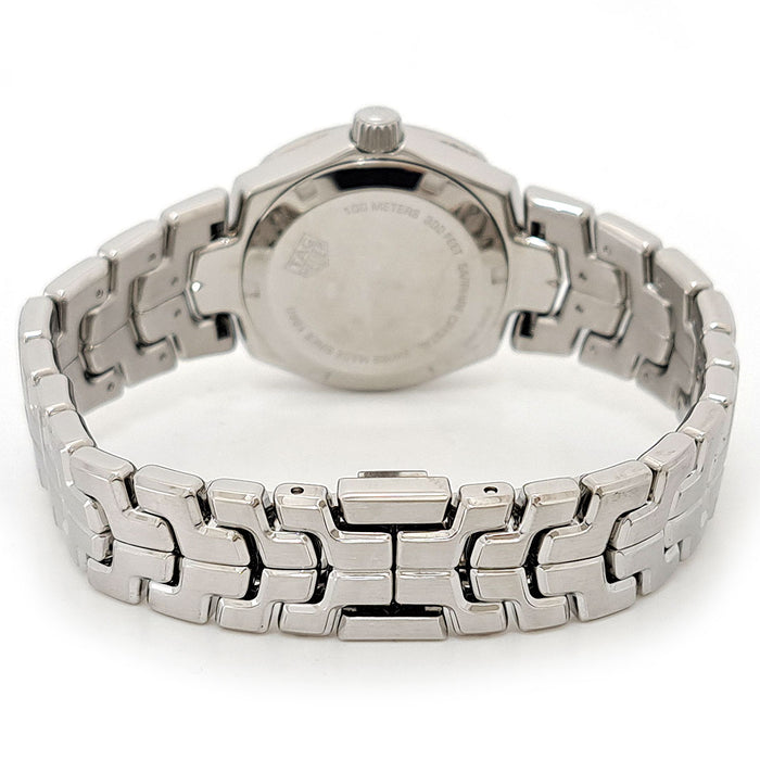 TAG HEUER 
Link con quadrante blu madreperla 
Con scatola e garanzia