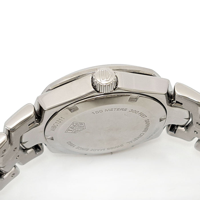 TAG HEUER 
Link con quadrante blu madreperla 
Con scatola e garanzia